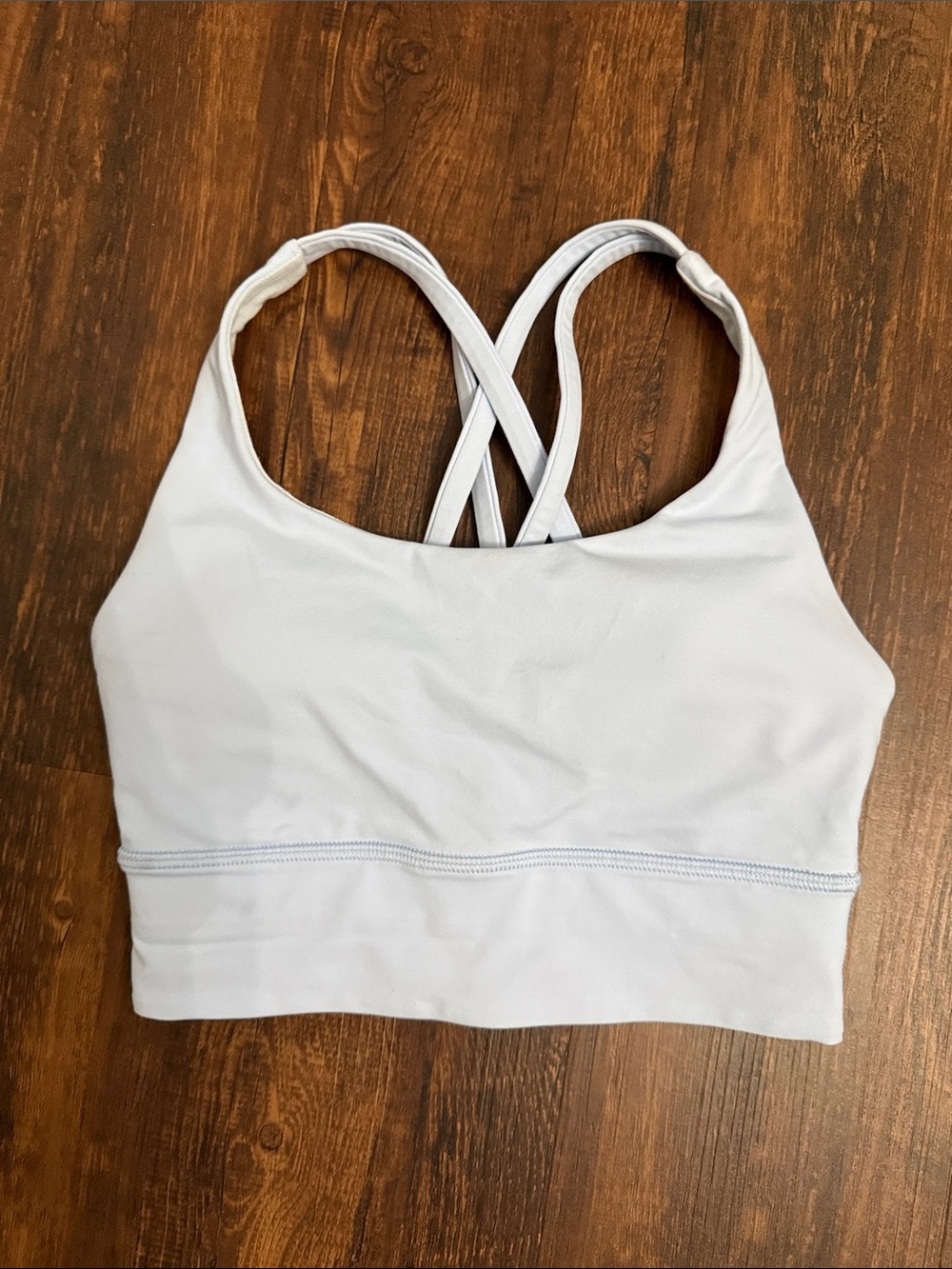 lululemon athletica Light Blue Cross-Back Sports Bra- Size 2